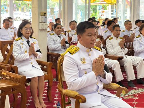 พช.เรณูนคร : ร่วมพิธีบำเพ็ญกุศลในวาระครบ 100 วัน (สตมวาร) แห่งการสิ้นพระชนม์ ถวายเป็นพระกุศลแด่ สมเด็จพระเจ้าลูกเธอ เจ้าฟ้าพัชรกิติยาภาฯ